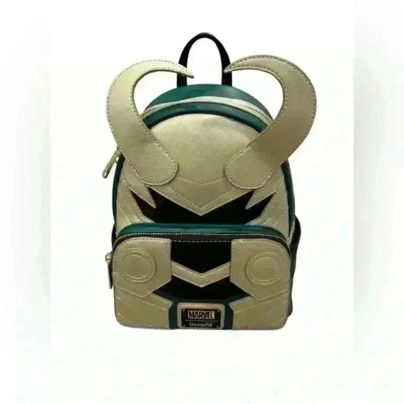 NWT Loungefly x Universal Marvel Loki‎ Classic Cosplay Mini Backpack